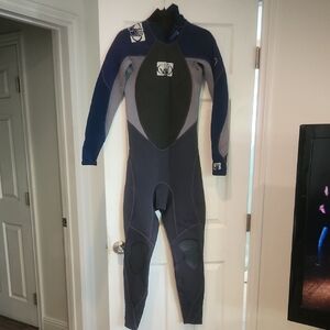 Body Glove Sz M Mens Medium Full Wetsuit Navy Charcoal Long Sleeve